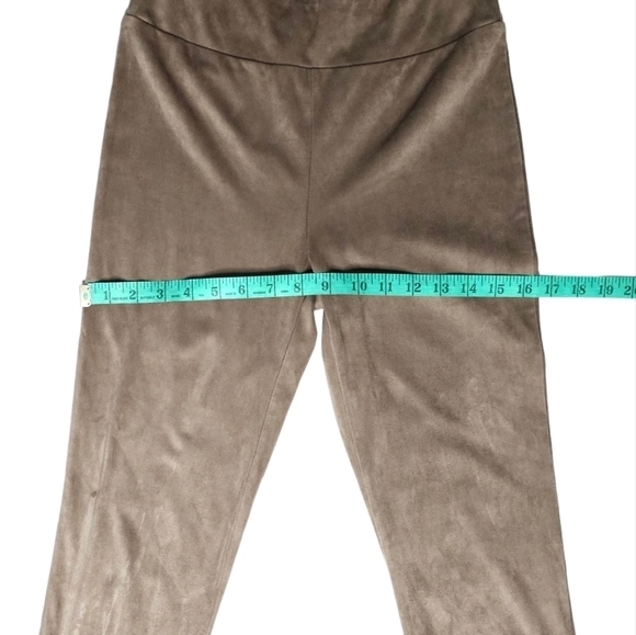 Gentle Fawn Taupe Microsuede Vegan Suede Leggings Regular Rise fits XS to S NWT - Picture 7 of 10